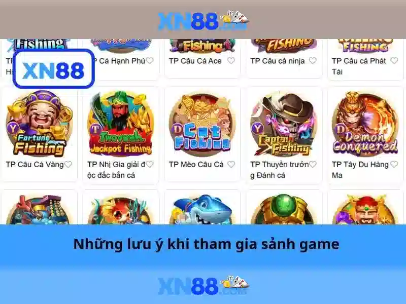 Các game và khuyến mãi tại xn88